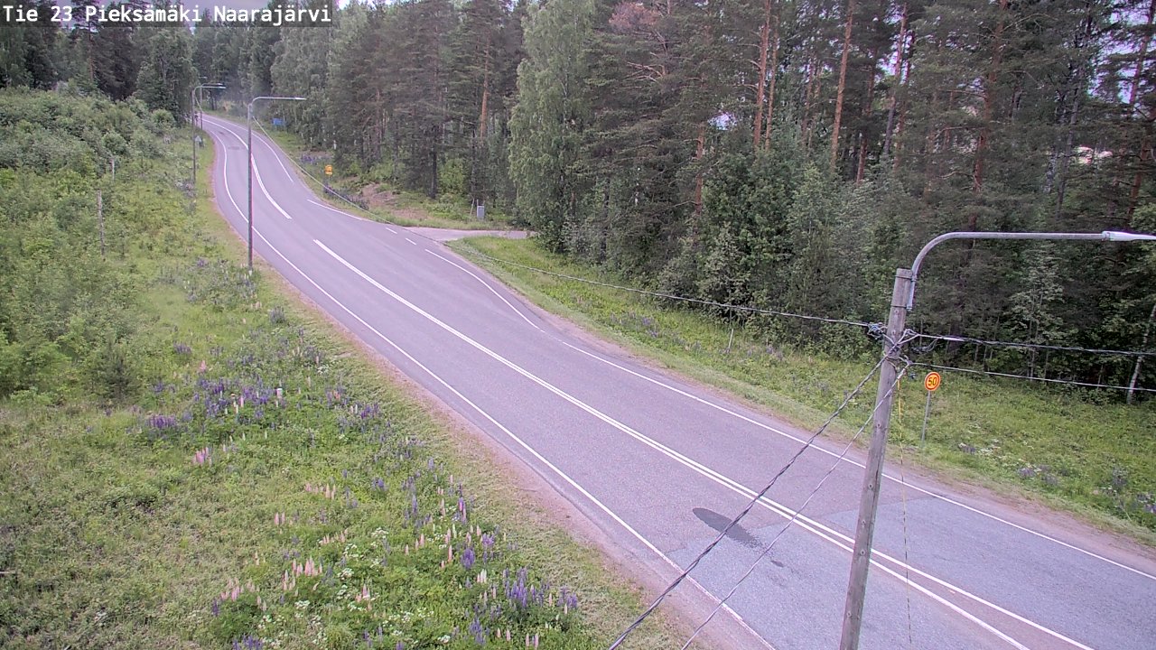 Kelikamerat Kuva Tie 23 Pieksämäki, Naarajärvi, Pieksämäki, Etelä-Savo