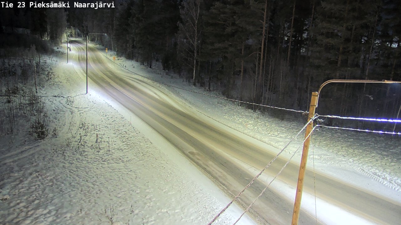 Kelikamerat Kuva Tie 23 Pieksämäki, Naarajärvi, Pieksämäki, Etelä-Savo