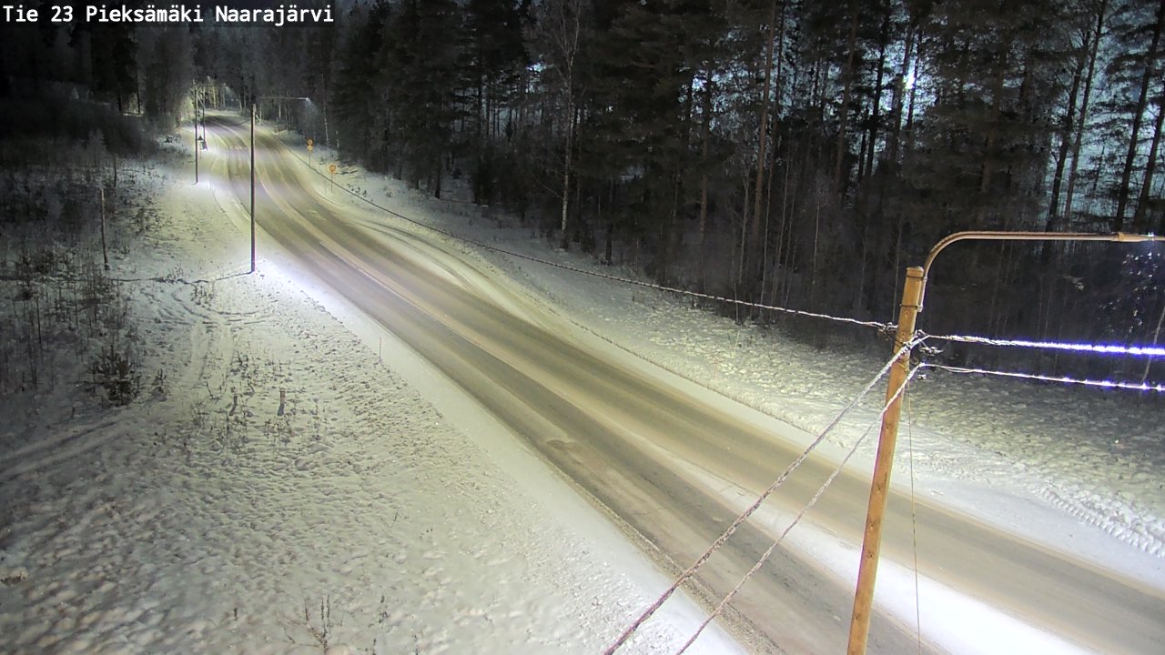 Kelikamerat Kuva Tie 23 Pieksämäki, Naarajärvi, Pieksämäki, Etelä-Savo