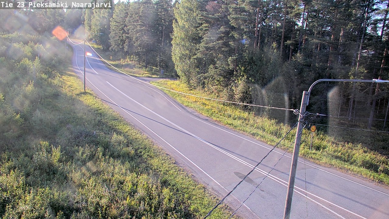 Kelikamerat Kuva Tie 23 Pieksämäki, Naarajärvi, Pieksämäki, Etelä-Savo