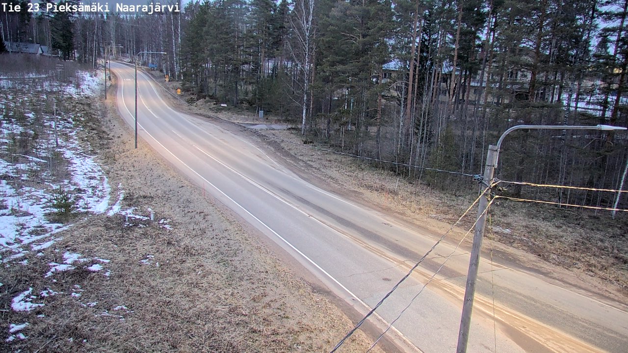 Kelikamerat Kuva Tie 23 Pieksämäki, Naarajärvi, Pieksämäki, Etelä-Savo