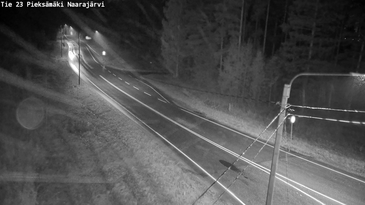 Weather Camera Image Road 23 Pieksämäki, Naarajärvi, Pieksämäki, Etelä-Savo