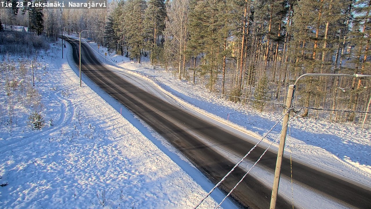 Kelikamerat Kuva Tie 23 Pieksämäki, Naarajärvi, Pieksämäki, Etelä-Savo