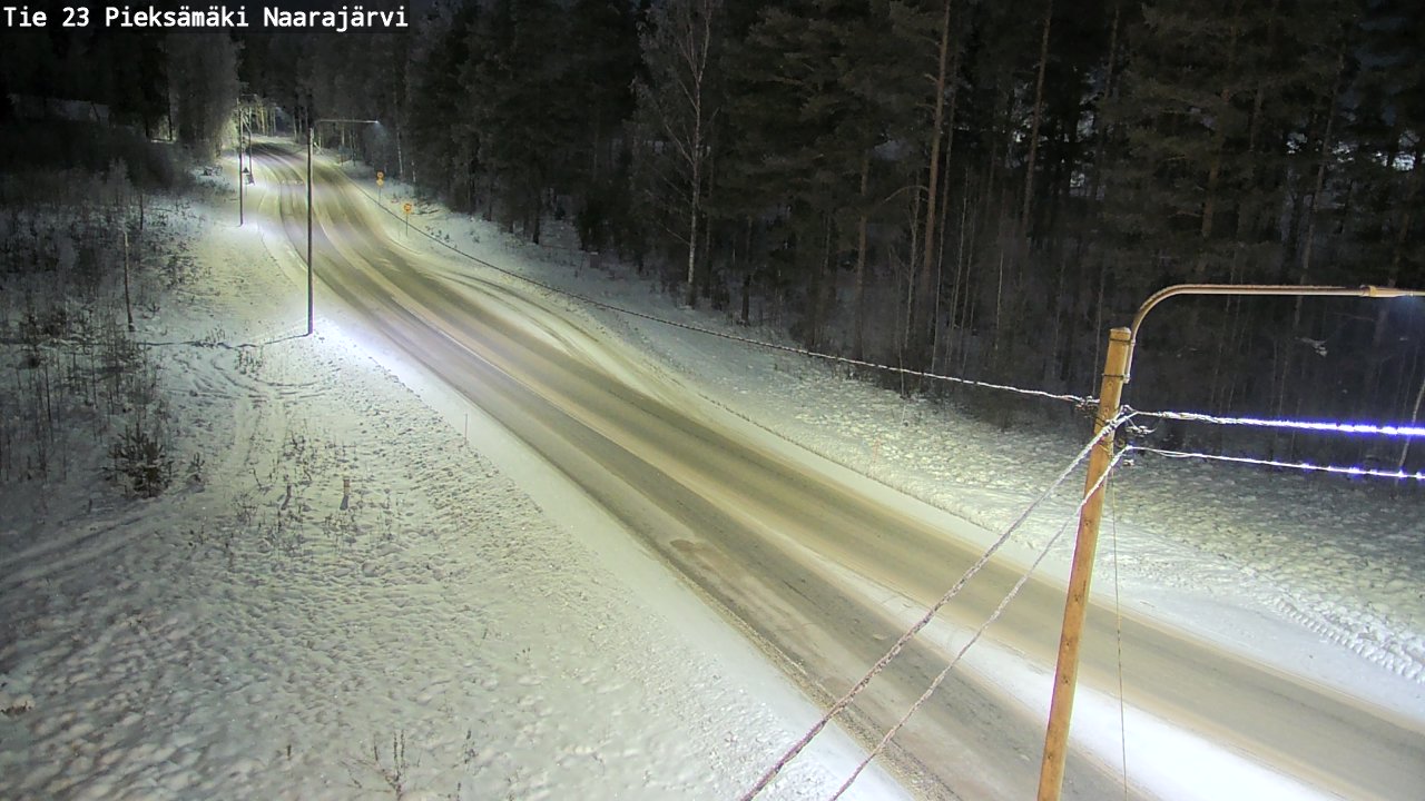 Kelikamerat Kuva Tie 23 Pieksämäki, Naarajärvi, Pieksämäki, Etelä-Savo