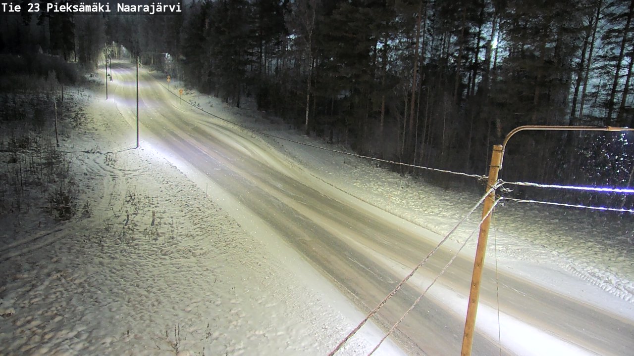 Kelikamerat Kuva Tie 23 Pieksämäki, Naarajärvi, Pieksämäki, Etelä-Savo