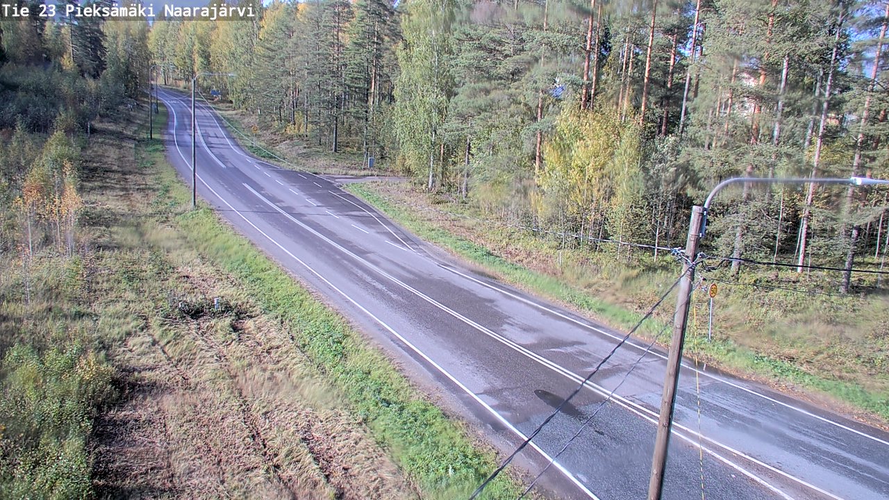 Weather Camera Image Road 23 Pieksämäki, Naarajärvi, Pieksämäki, Etelä-Savo