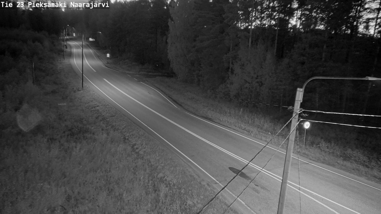 Kelikamerat Kuva Tie 23 Pieksämäki, Naarajärvi, Pieksämäki, Etelä-Savo