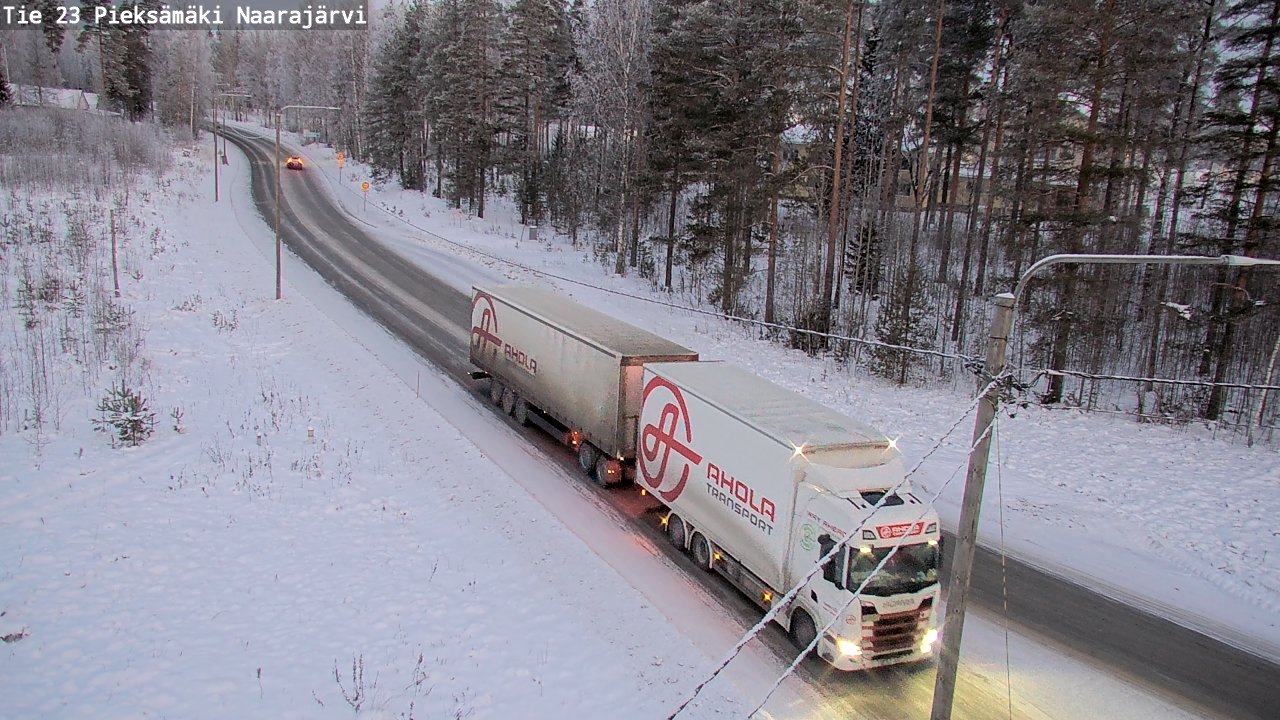 Kelikamerat Kuva Tie 23 Pieksämäki, Naarajärvi, Pieksämäki, Etelä-Savo
