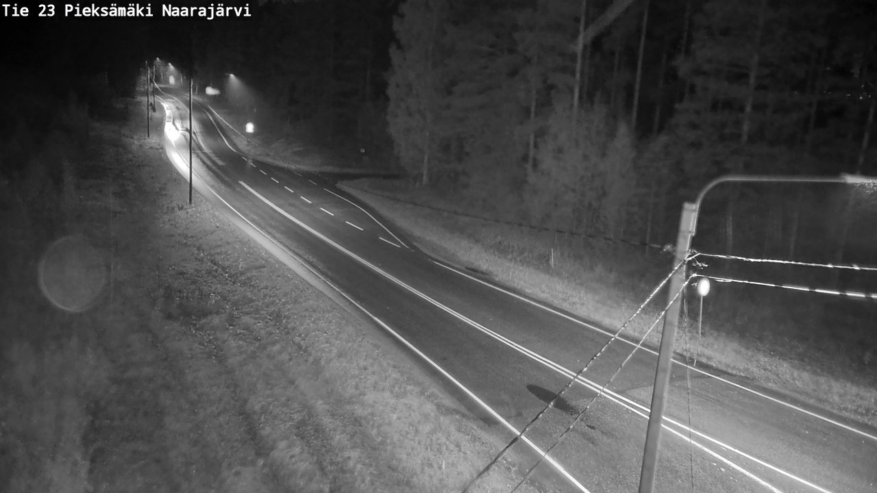 Weather Camera Image Road 23 Pieksämäki, Naarajärvi, Pieksämäki, Etelä-Savo