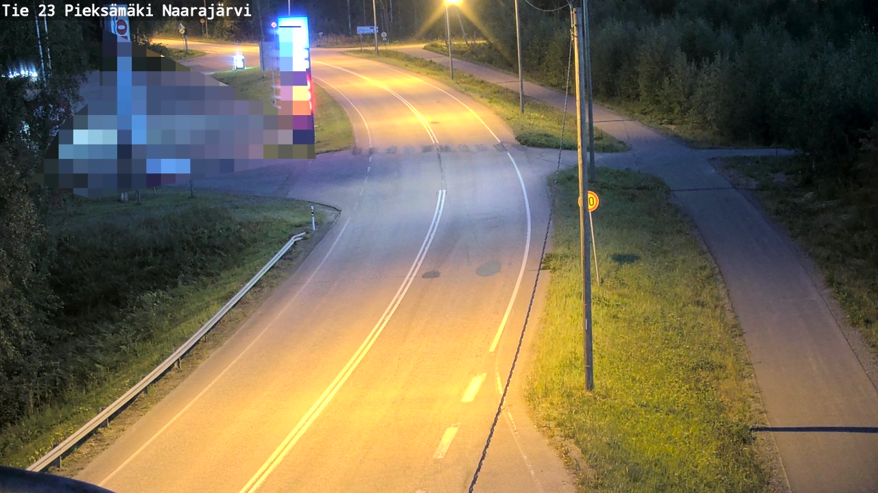 Kelikamerat Kuva Tie 23 Pieksämäki, Naarajärvi, Pieksämäki, Etelä-Savo