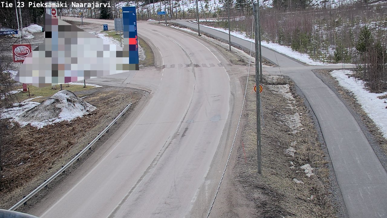 Kelikamerat Kuva Tie 23 Pieksämäki, Naarajärvi, Pieksämäki, Etelä-Savo