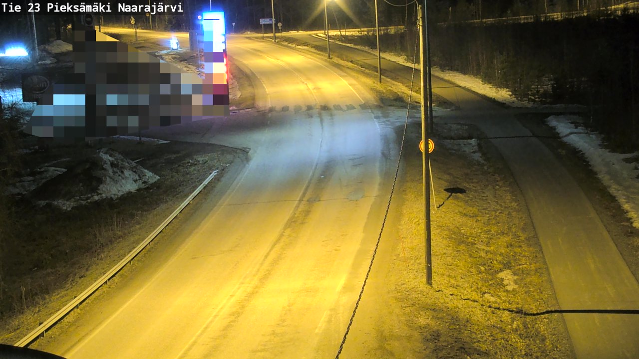 Kelikamerat Kuva Tie 23 Pieksämäki, Naarajärvi, Pieksämäki, Etelä-Savo