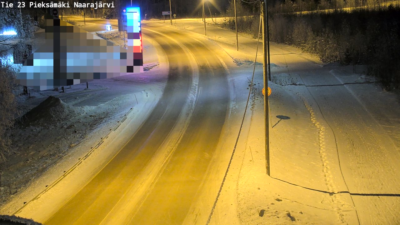 Kelikamerat Kuva Tie 23 Pieksämäki, Naarajärvi, Pieksämäki, Etelä-Savo