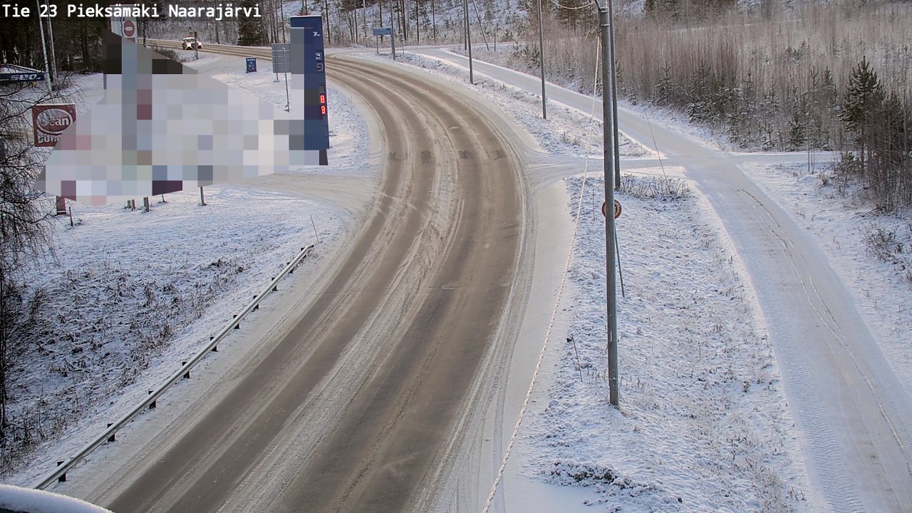 Kelikamerat Kuva Tie 23 Pieksämäki, Naarajärvi, Pieksämäki, Etelä-Savo