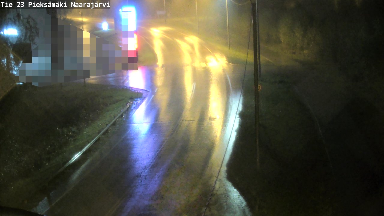 Weather Camera Image Road 23 Pieksämäki, Naarajärvi, Pieksämäki, Etelä-Savo