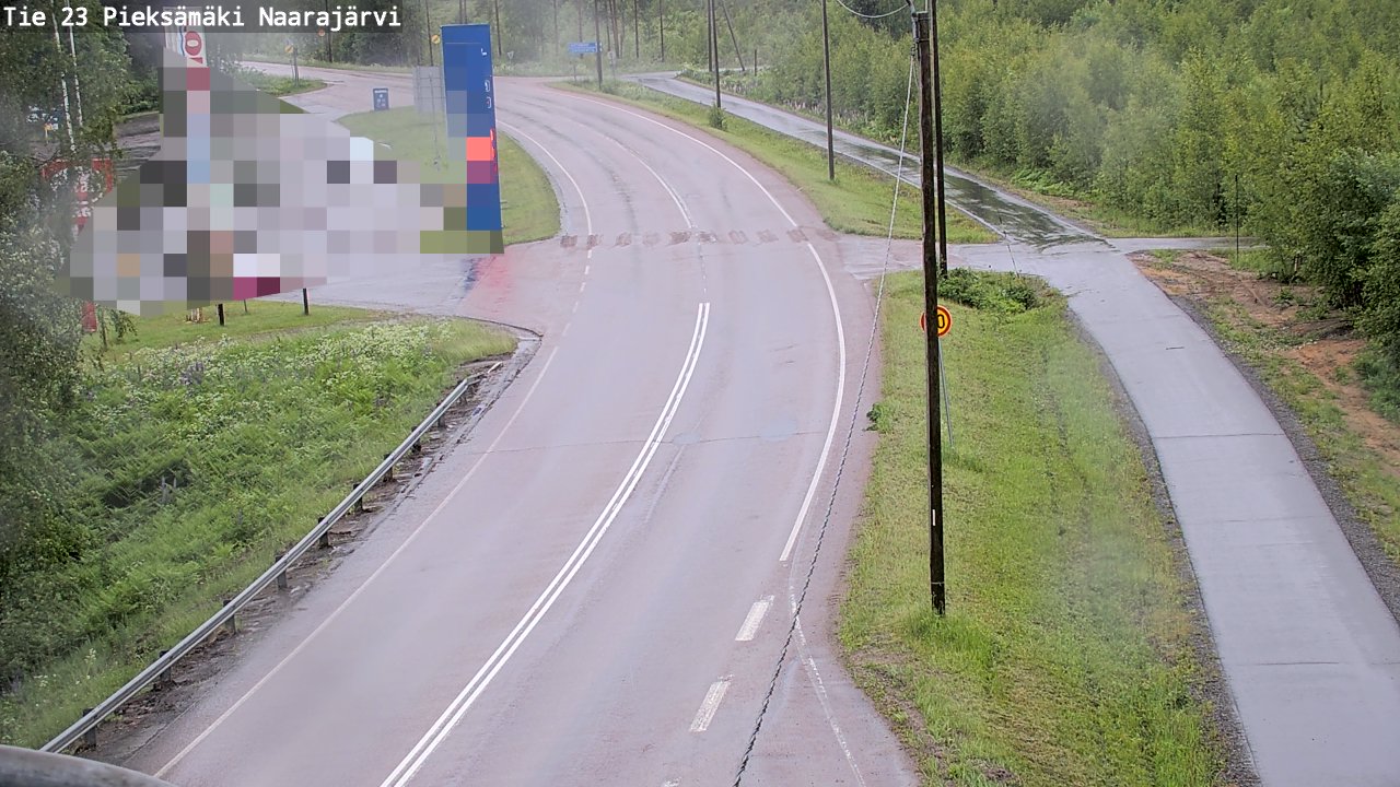 Kelikamerat Kuva Tie 23 Pieksämäki, Naarajärvi, Pieksämäki, Etelä-Savo