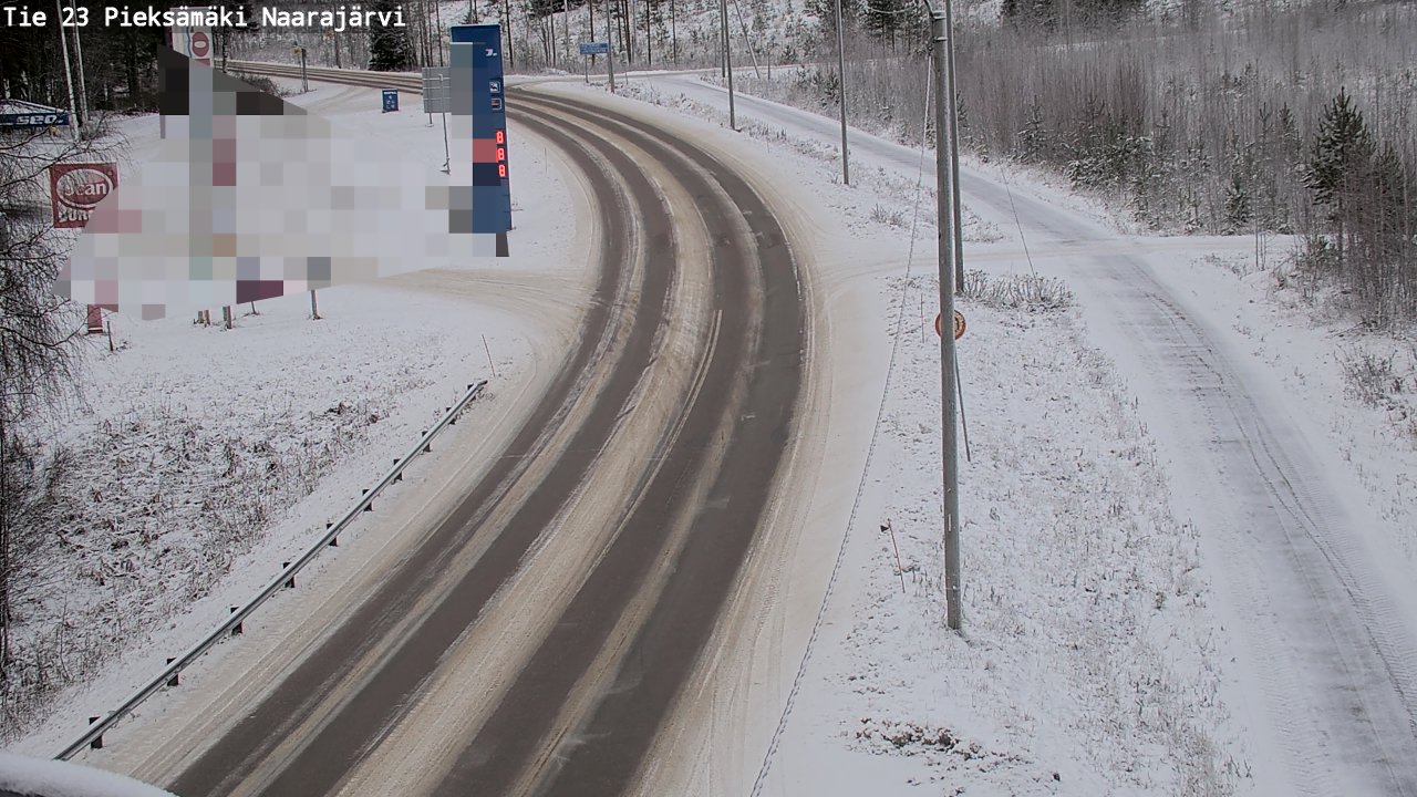 Kelikamerat Kuva Tie 23 Pieksämäki, Naarajärvi, Pieksämäki, Etelä-Savo