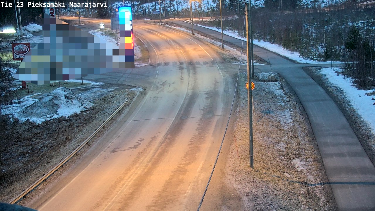 Kelikamerat Kuva Tie 23 Pieksämäki, Naarajärvi, Pieksämäki, Etelä-Savo