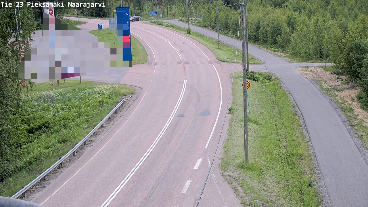 Kelikamerat Kuva Tie 23 Pieksämäki, Naarajärvi, Pieksämäki, Etelä-Savo