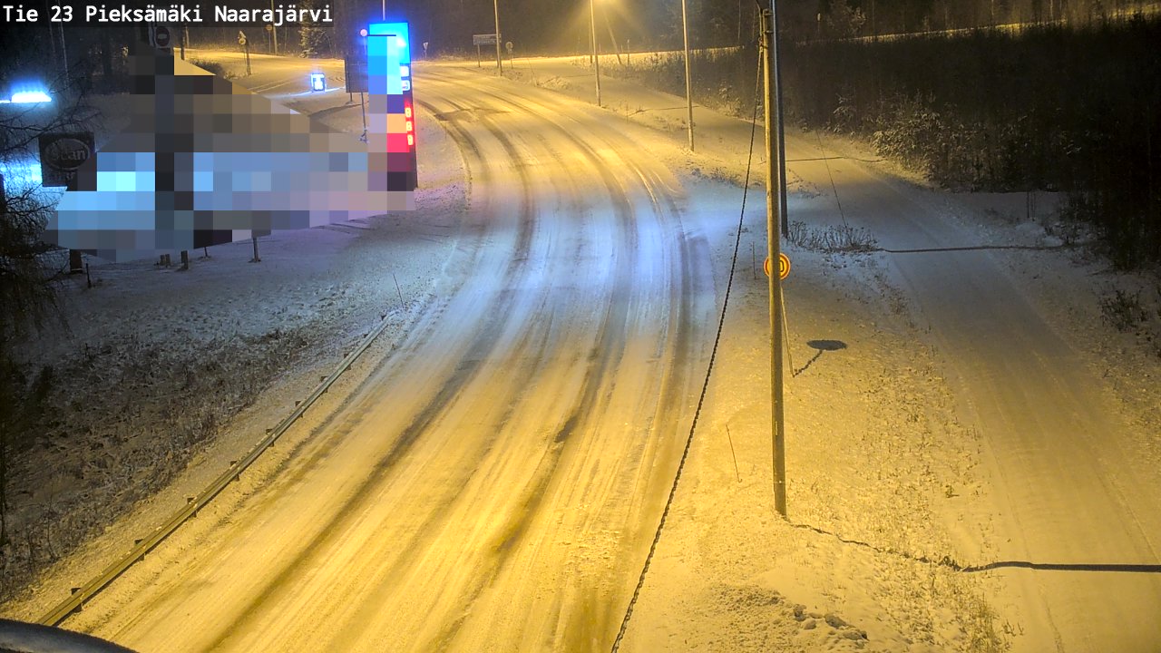 Kelikamerat Kuva Tie 23 Pieksämäki, Naarajärvi, Pieksämäki, Etelä-Savo