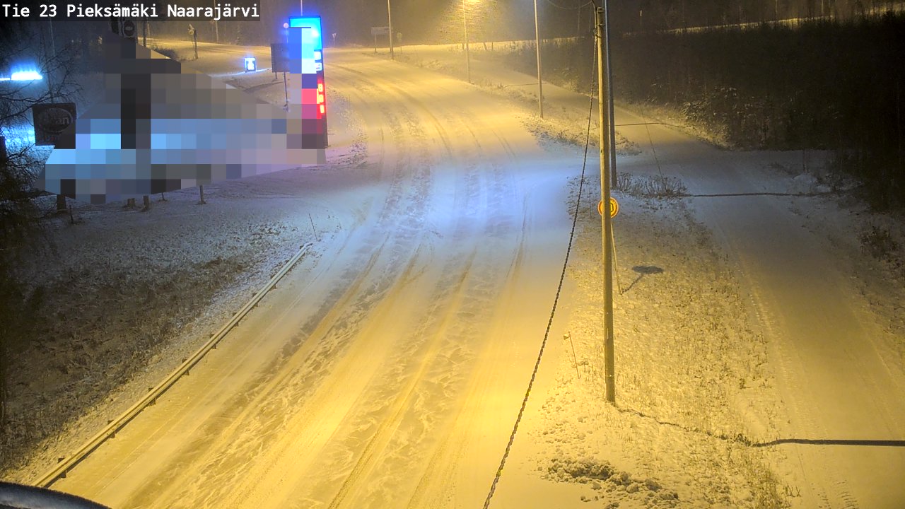 Kelikamerat Kuva Tie 23 Pieksämäki, Naarajärvi, Pieksämäki, Etelä-Savo