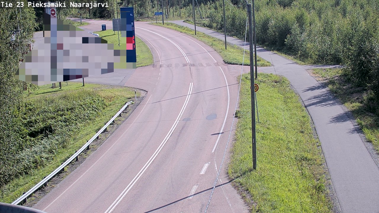 Kelikamerat Kuva Tie 23 Pieksämäki, Naarajärvi, Pieksämäki, Etelä-Savo