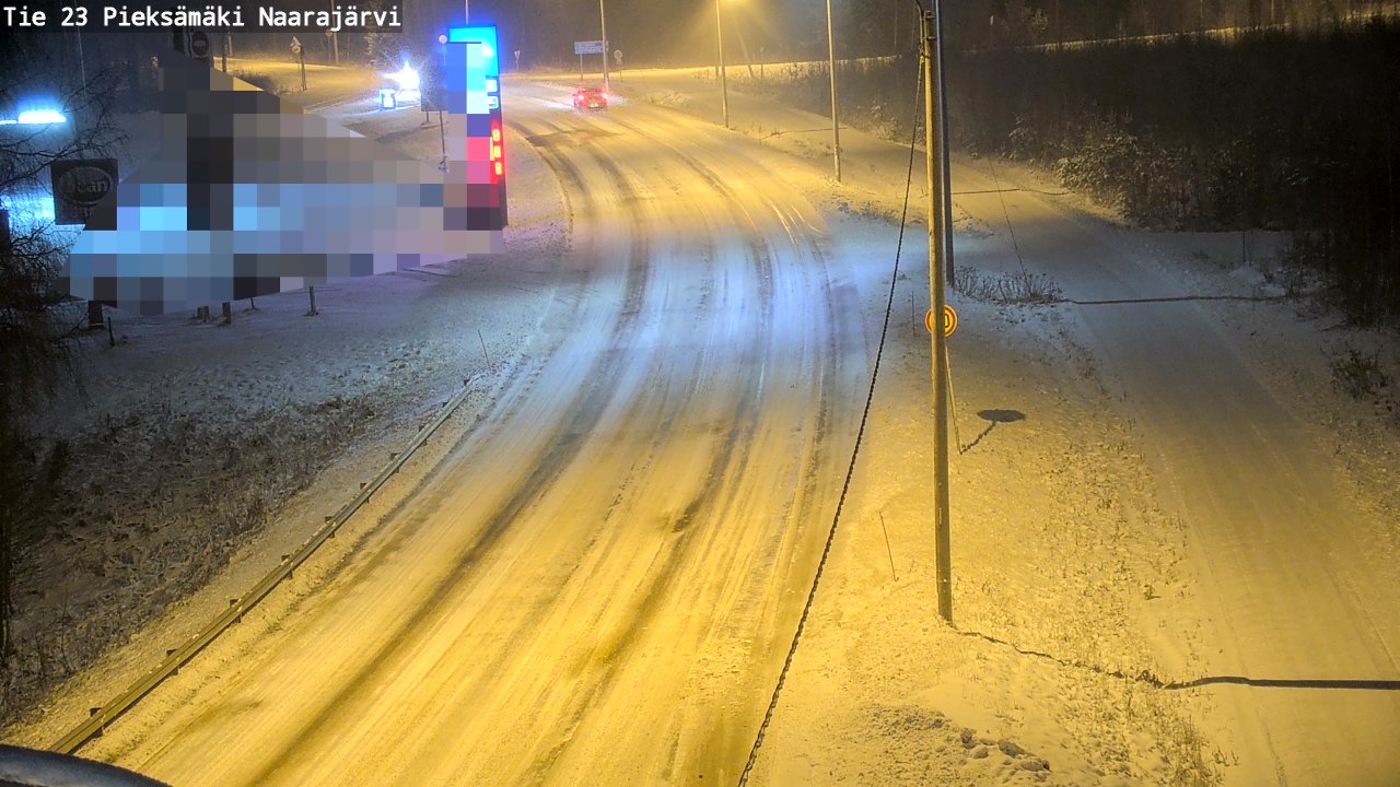 Kelikamerat Kuva Tie 23 Pieksämäki, Naarajärvi, Pieksämäki, Etelä-Savo