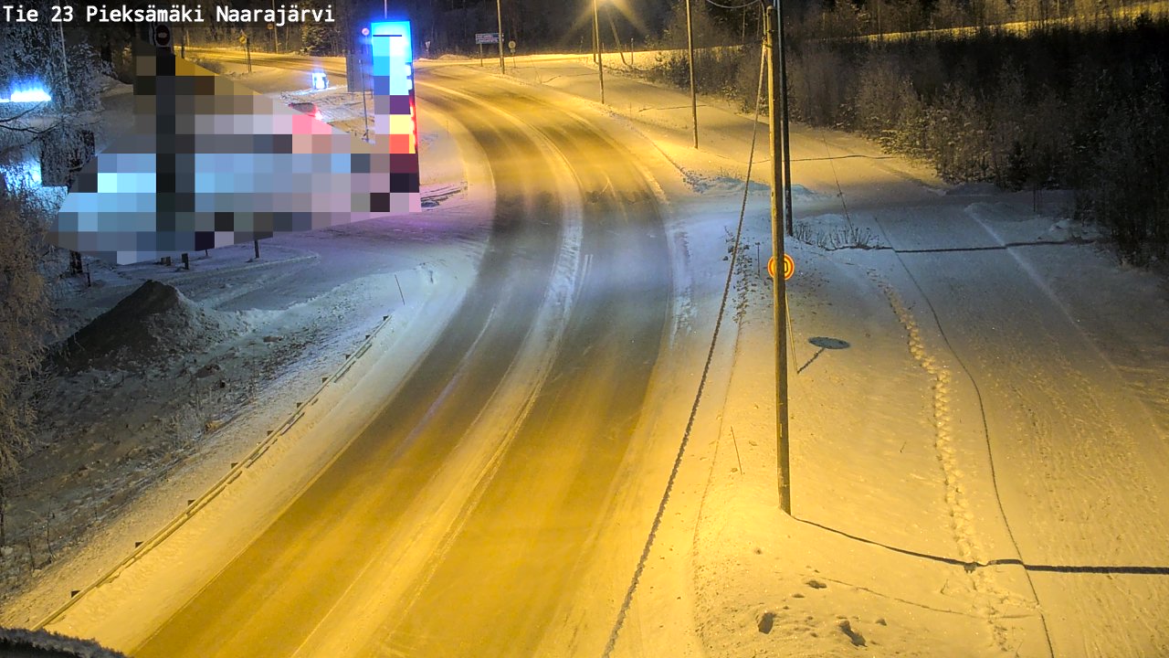 Kelikamerat Kuva Tie 23 Pieksämäki, Naarajärvi, Pieksämäki, Etelä-Savo