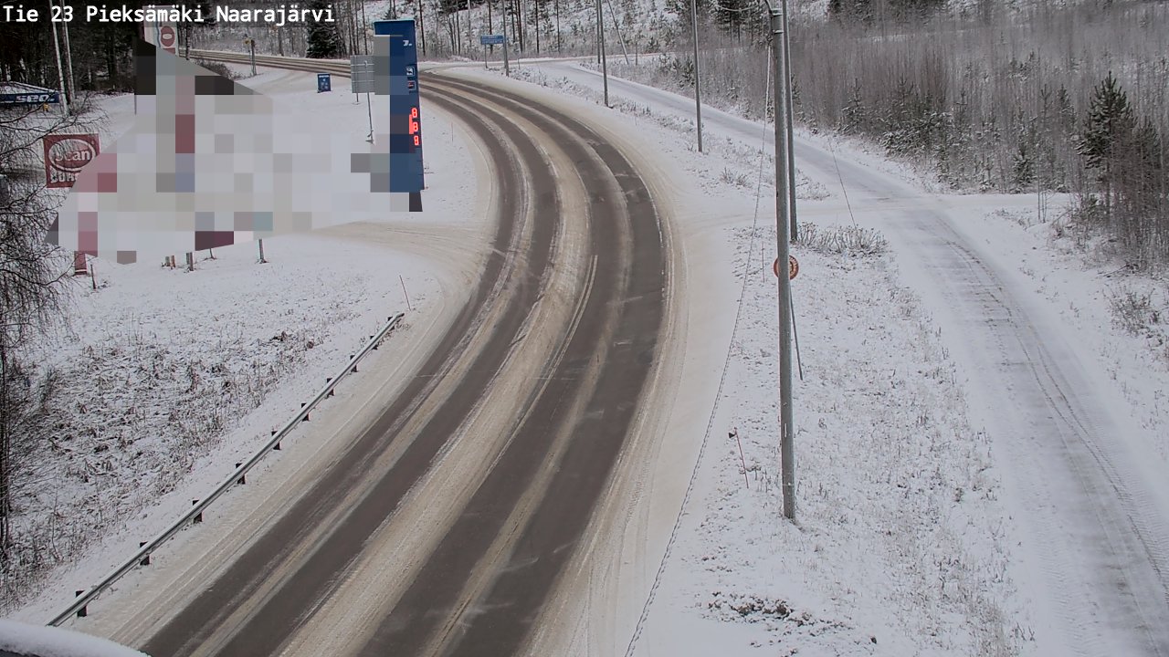 Kelikamerat Kuva Tie 23 Pieksämäki, Naarajärvi, Pieksämäki, Etelä-Savo