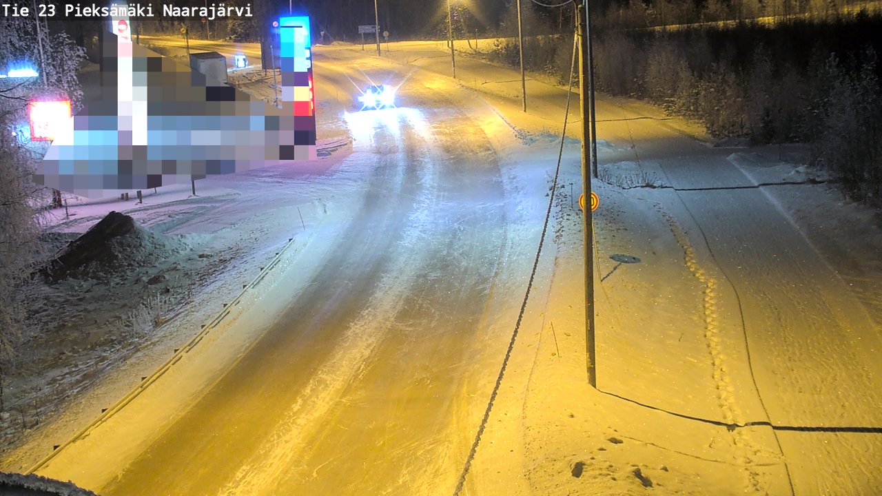 Kelikamerat Kuva Tie 23 Pieksämäki, Naarajärvi, Pieksämäki, Etelä-Savo