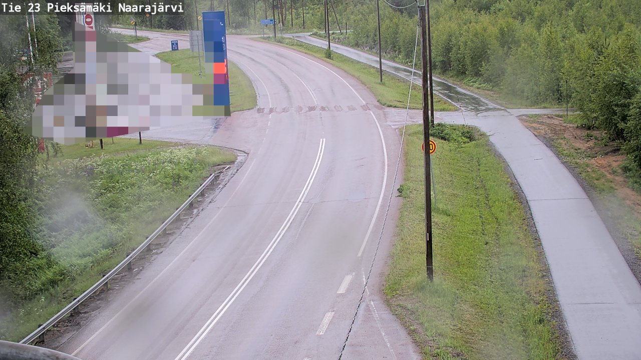 Kelikamerat Kuva Tie 23 Pieksämäki, Naarajärvi, Pieksämäki, Etelä-Savo