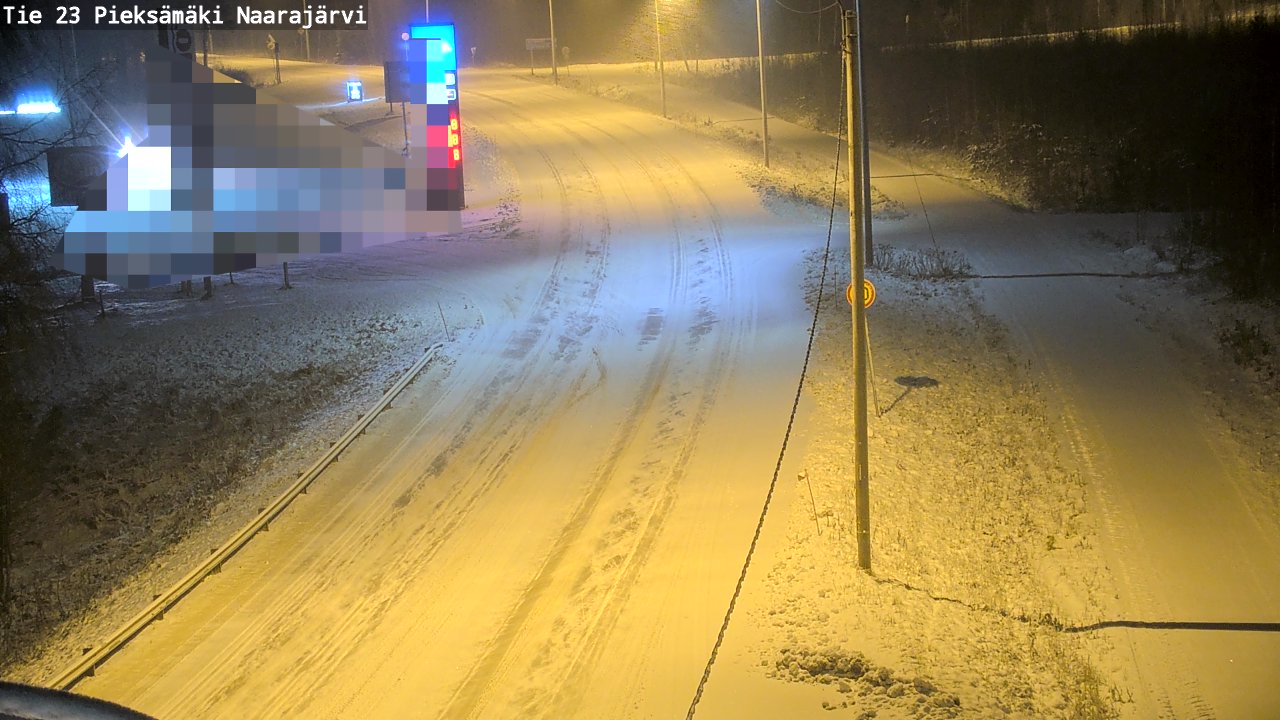 Kelikamerat Kuva Tie 23 Pieksämäki, Naarajärvi, Pieksämäki, Etelä-Savo