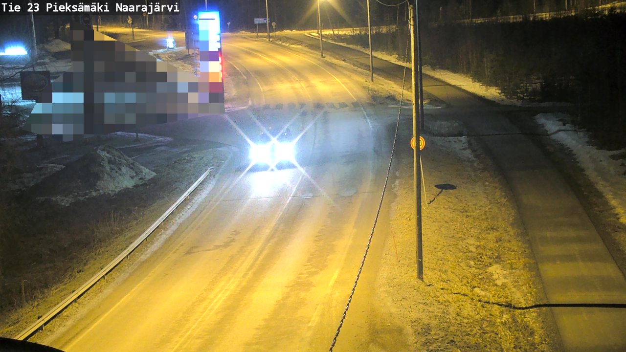 Kelikamerat Kuva Tie 23 Pieksämäki, Naarajärvi, Pieksämäki, Etelä-Savo