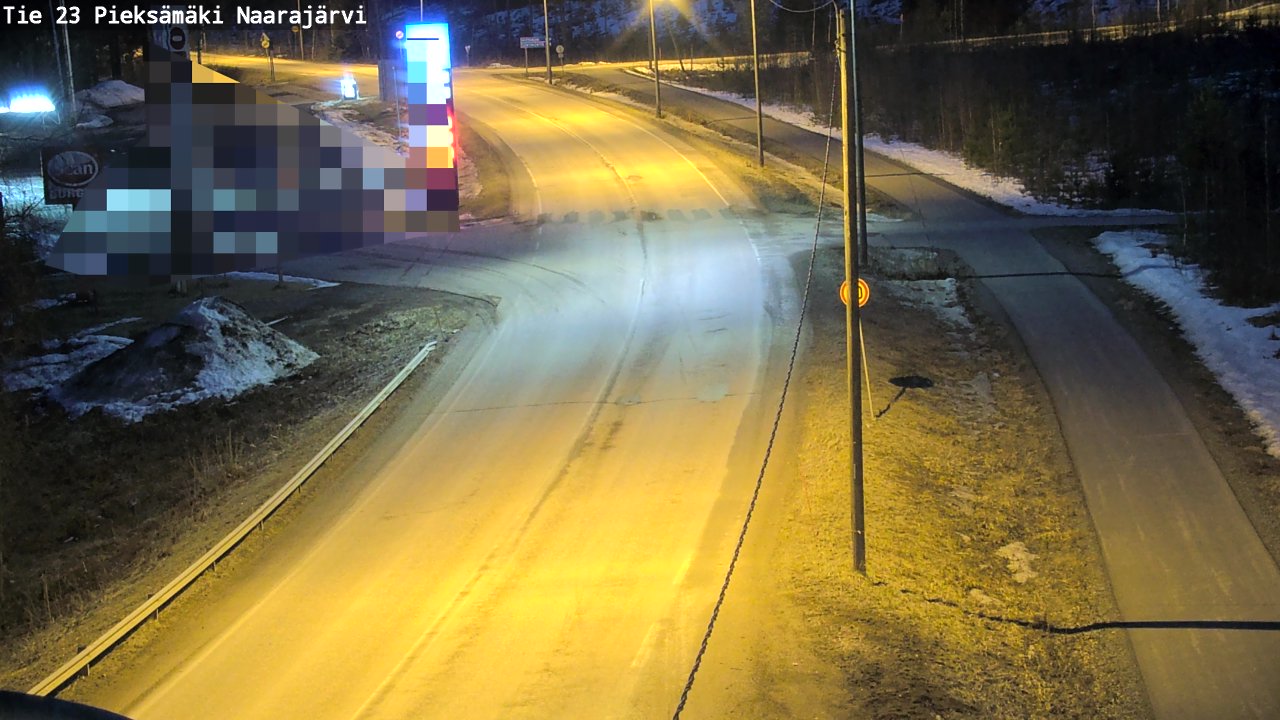 Kelikamerat Kuva Tie 23 Pieksämäki, Naarajärvi, Pieksämäki, Etelä-Savo