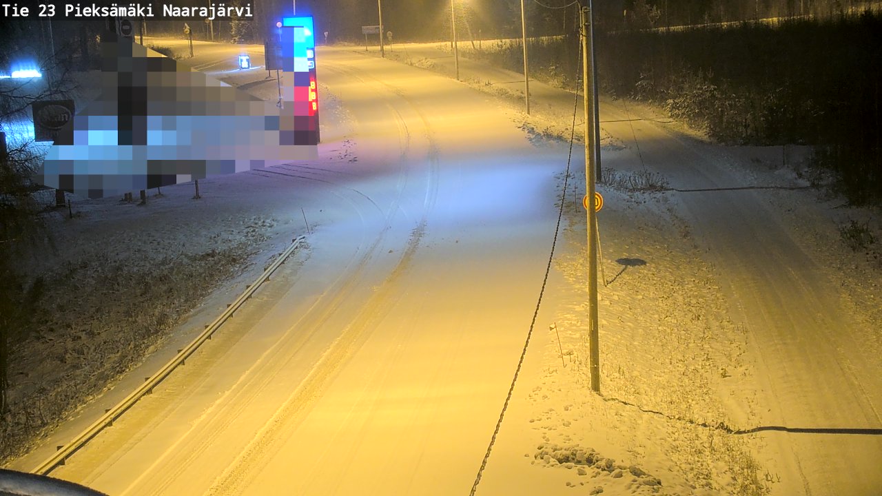 Kelikamerat Kuva Tie 23 Pieksämäki, Naarajärvi, Pieksämäki, Etelä-Savo