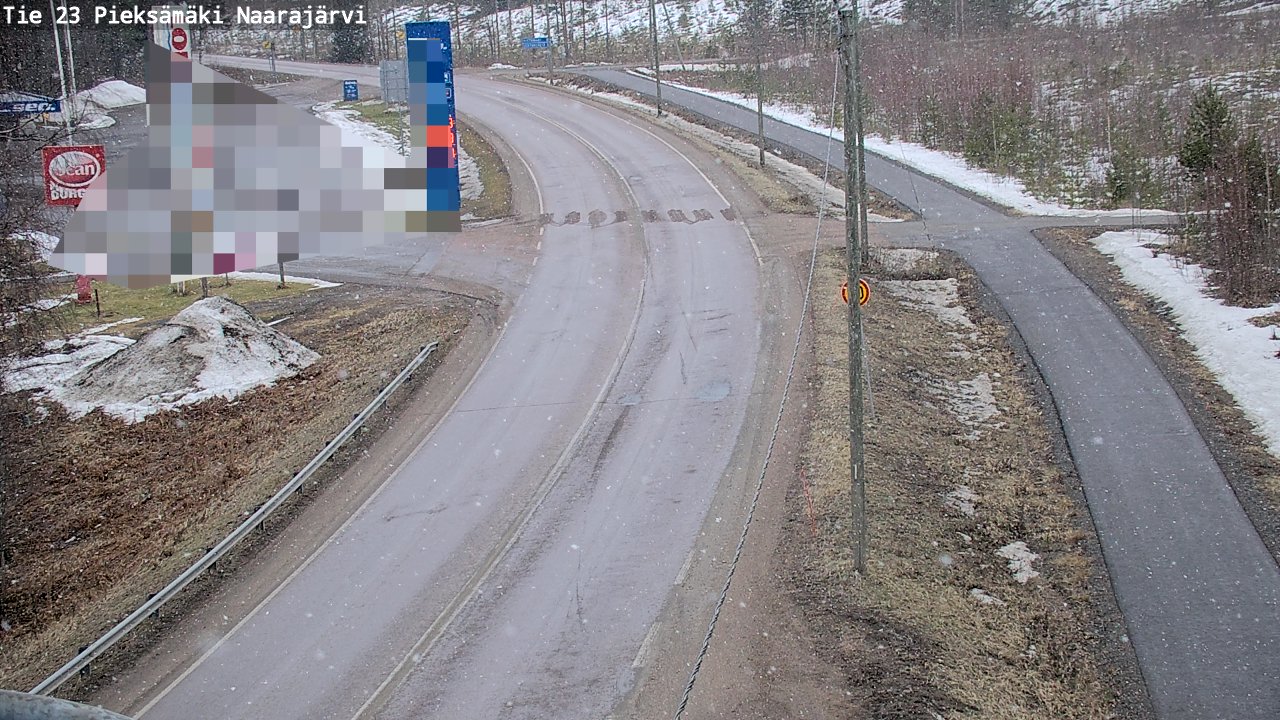 Kelikamerat Kuva Tie 23 Pieksämäki, Naarajärvi, Pieksämäki, Etelä-Savo
