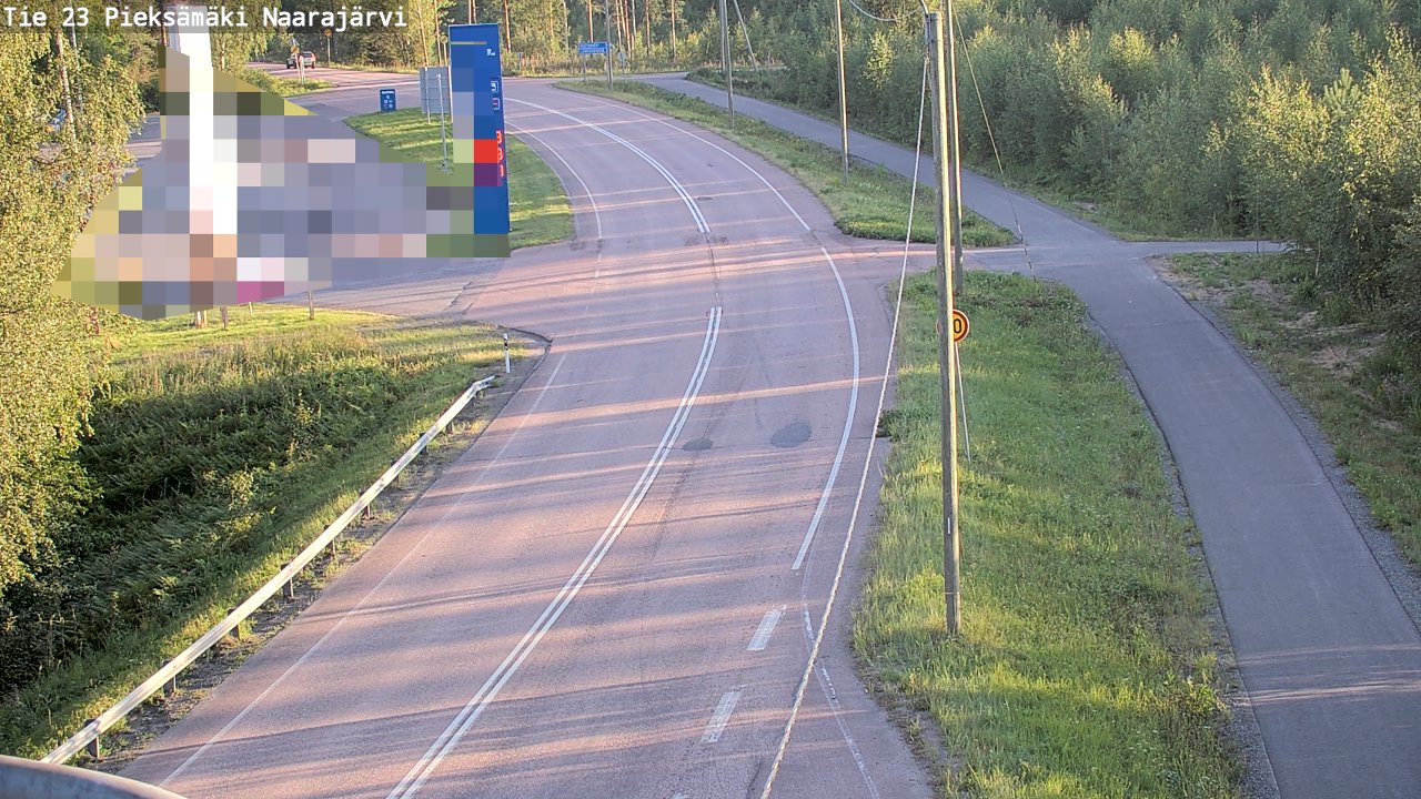 Kelikamerat Kuva Tie 23 Pieksämäki, Naarajärvi, Pieksämäki, Etelä-Savo