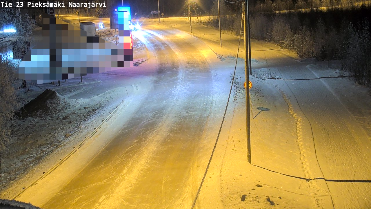 Kelikamerat Kuva Tie 23 Pieksämäki, Naarajärvi, Pieksämäki, Etelä-Savo