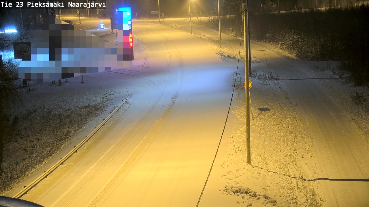 Kelikamerat Kuva Tie 23 Pieksämäki, Naarajärvi, Pieksämäki, Etelä-Savo