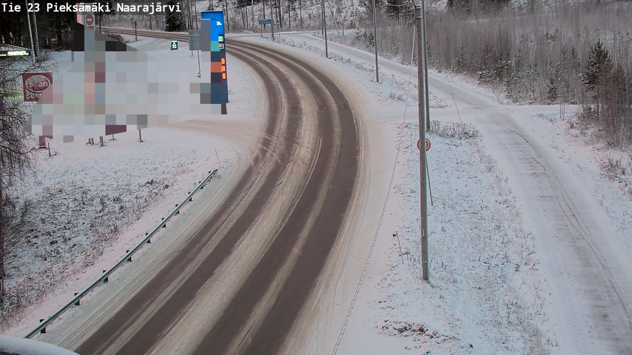 Kelikamerat Kuva Tie 23 Pieksämäki, Naarajärvi, Pieksämäki, Etelä-Savo