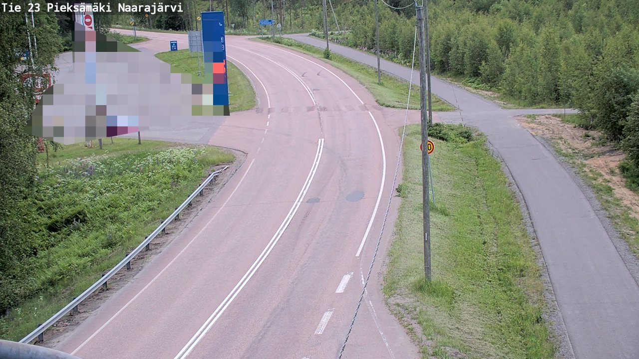 Kelikamerat Kuva Tie 23 Pieksämäki, Naarajärvi, Pieksämäki, Etelä-Savo