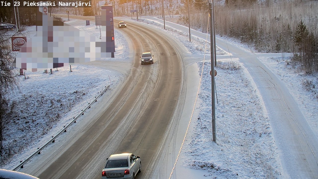 Kelikamerat Kuva Tie 23 Pieksämäki, Naarajärvi, Pieksämäki, Etelä-Savo
