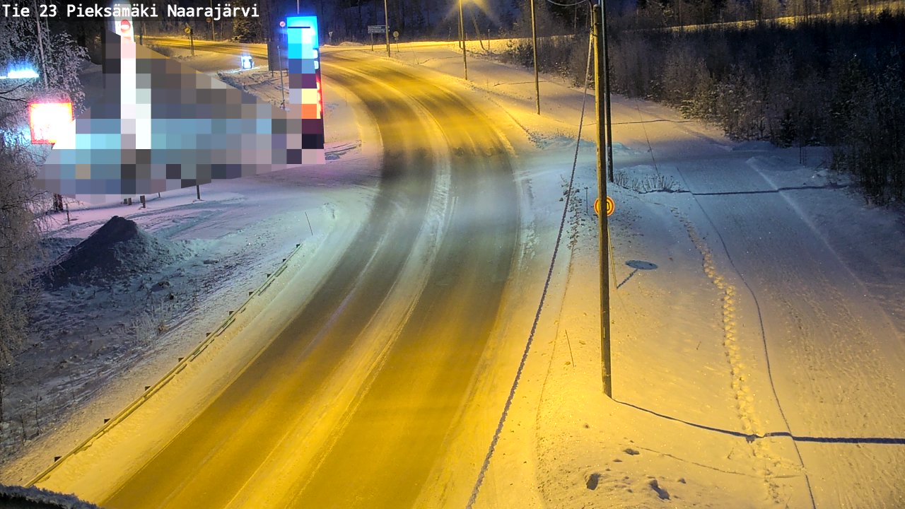 Kelikamerat Kuva Tie 23 Pieksämäki, Naarajärvi, Pieksämäki, Etelä-Savo