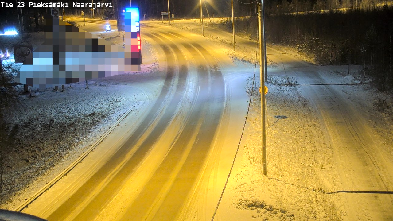 Kelikamerat Kuva Tie 23 Pieksämäki, Naarajärvi, Pieksämäki, Etelä-Savo