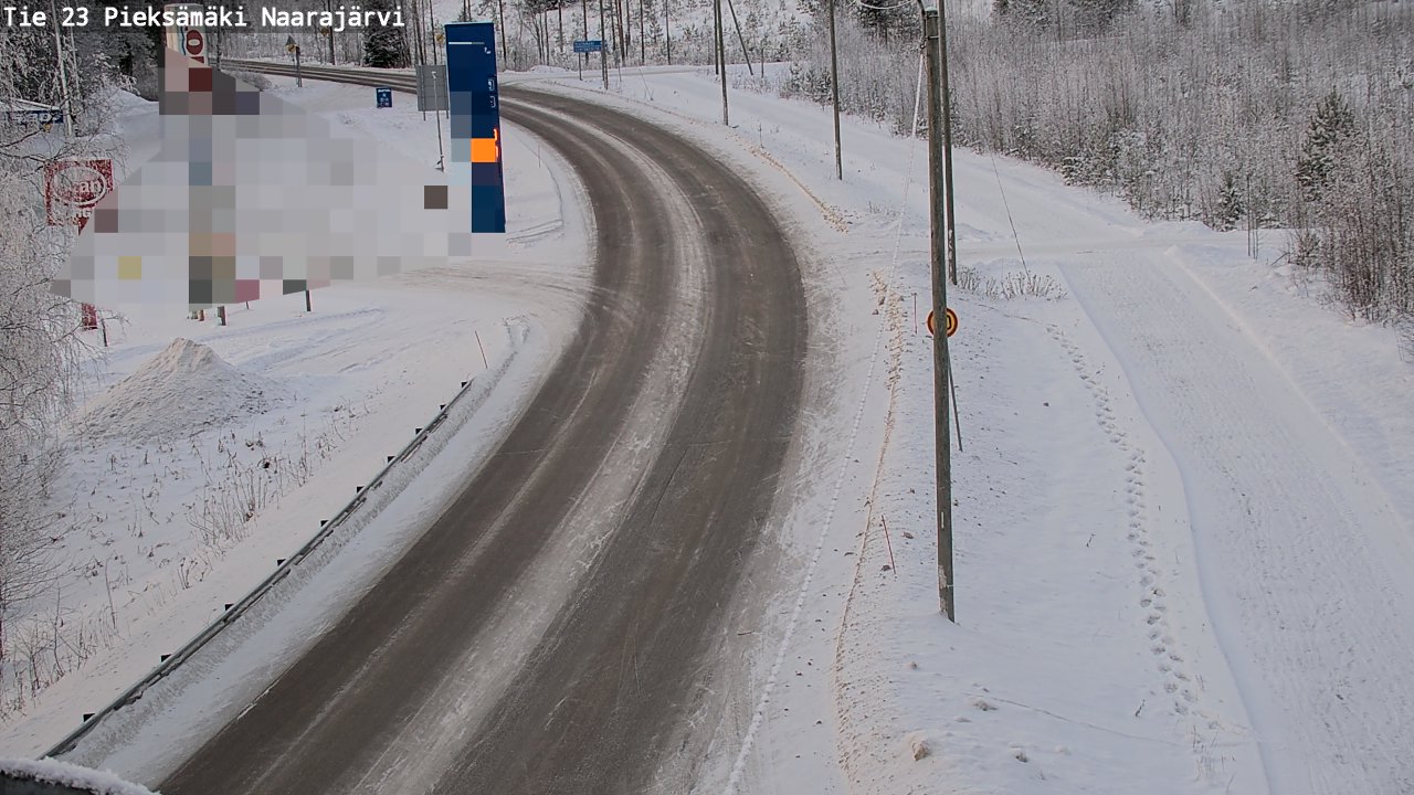 Kelikamerat Kuva Tie 23 Pieksämäki, Naarajärvi, Pieksämäki, Etelä-Savo