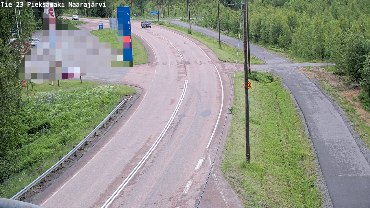 Kelikamerat Kuva Tie 23 Pieksämäki, Naarajärvi, Pieksämäki, Etelä-Savo