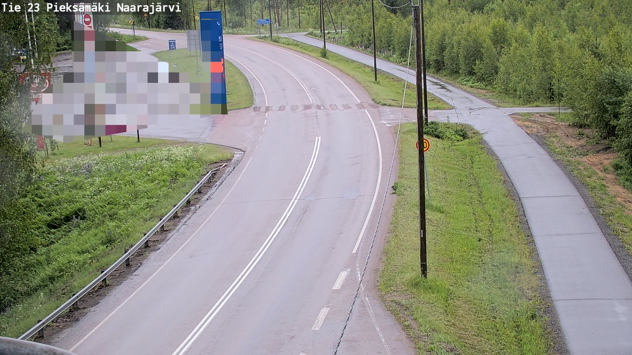 Kelikamerat Kuva Tie 23 Pieksämäki, Naarajärvi, Pieksämäki, Etelä-Savo
