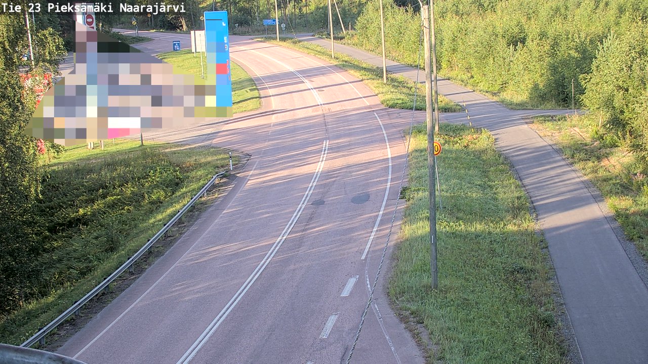 Kelikamerat Kuva Tie 23 Pieksämäki, Naarajärvi, Pieksämäki, Etelä-Savo