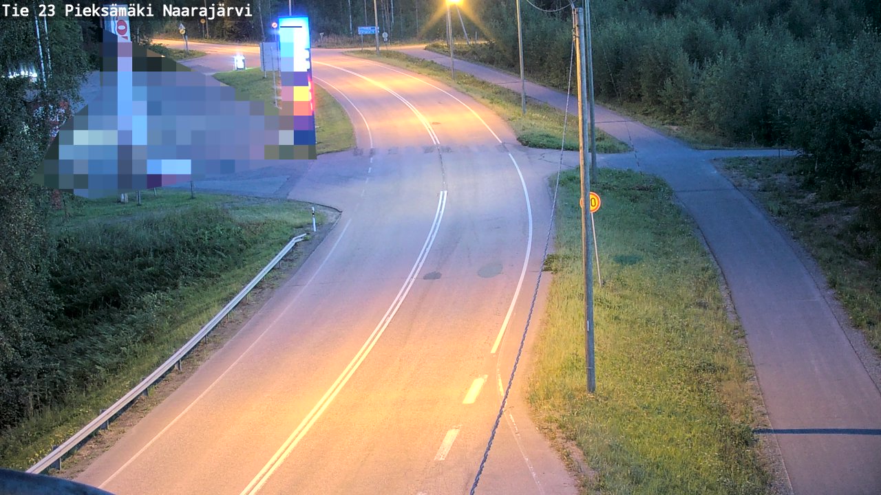 Kelikamerat Kuva Tie 23 Pieksämäki, Naarajärvi, Pieksämäki, Etelä-Savo