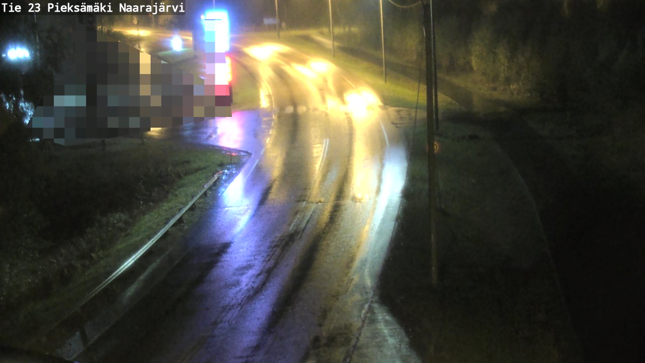 Weather Camera Image Road 23 Pieksämäki, Naarajärvi, Pieksämäki, Etelä-Savo